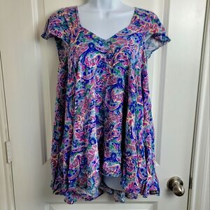 MATILDA JANE 'In The Maze'  Cap Sleeve Top